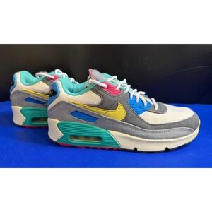 Nike Air Max 90 SE GS "Just Do It" Kids Shoes DN4415 001 Size 5.5Y